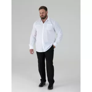 Chemise manche longue blanche Easy Iron-7XL