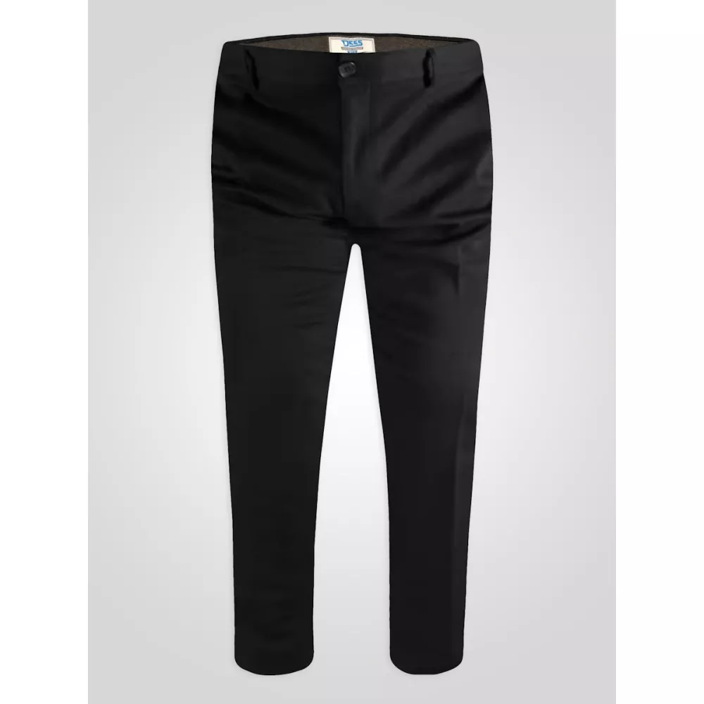 Pantalon stretch noir YARMOUTH entre jambe 32-P52