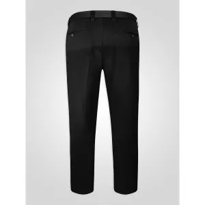 Pantalon stretch noir YARMOUTH entre jambe 32-P46