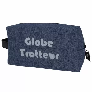 Trousse nomade Globe trotteur anjou marine fabriquée en France