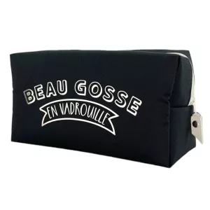 Trousse Beau gosse en vadrouille Brooklyn noir fabriquée en France