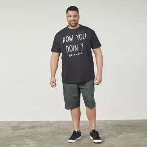 T-shirt Friends How You Doin noir licence officielle-7XL