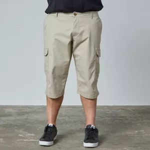 Short cargo capri confort sable clair -7XL