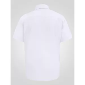 Chemise manches courtes élégante blanche-2XL