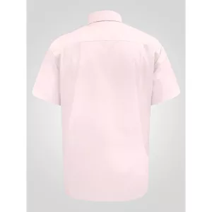Chemise manches courtes élégante Rose-2XL
