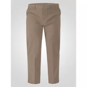 Pantalon chino stretch confortable sable Xtenda - Entre jambe 32-P48