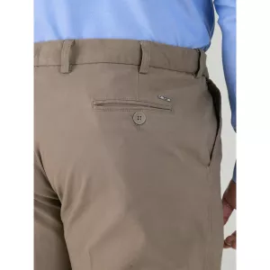 Pantalon chino stretch confortable sable Xtenda - Entre jambe 32-P44