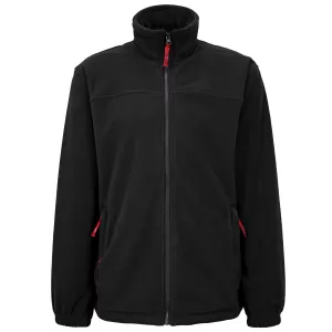 Polaire zippé avec poches noir