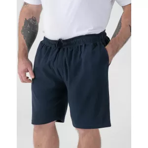 Short stretch confortable été bleu marine -4XL