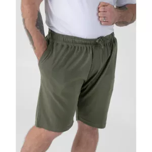 Short stretch confortable été kaki -4XL