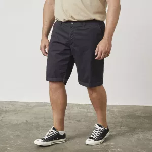 Short chino stretch confort noir-P58