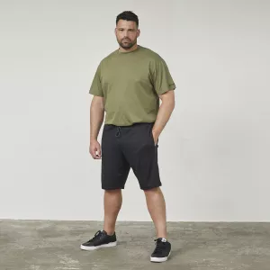Short détente à cordon noir-6XL