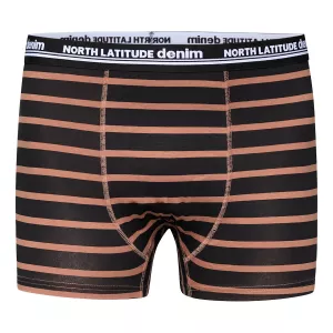 Pack de 3 Boxers assortis noir / terracotta-4XL