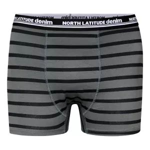 Pack de 3 Boxers assortis noir / vert foncé-8XL