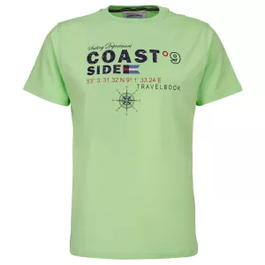 T-shirt COAST SIDE vert jade