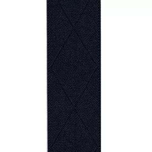 Bretelles X-Form LINDENMANN bleu marine grand losange-C130