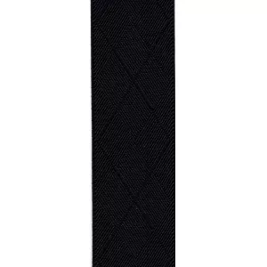 Bretelles X-Form LINDENMANN noire grand losange-C150