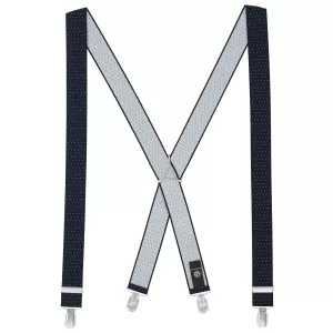 Bretelles X-Form LINDENMANN bleu marine point-C130