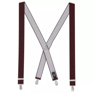 Bretelles X-Form LINDENMANN bordeaux point-C150