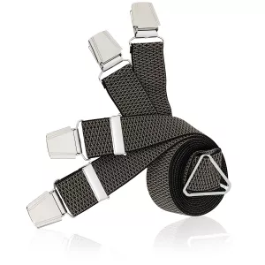 Bretelles X-Form LINDENMANN motif Beige  et noir