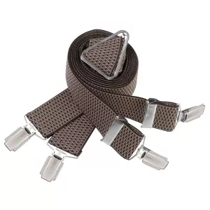 Bretelles X-Form LINDENMANN motif Beige  et noir-C150