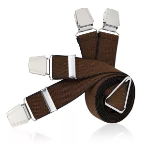 Bretelles X-Form LINDENMANN mélange de cognac