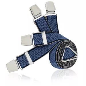 Bretelles X-Form LINDENMANN motif bleue