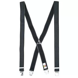 Bretelles X-Form LINDENMANN motif gris anthracite-C130