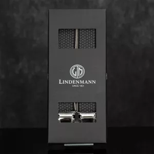 Bretelles X-Form LINDENMANN motif gris anthracite-C150