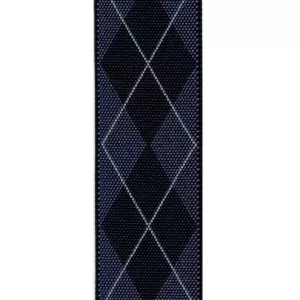 Bretelles X-Form LINDENMANN motif carreaux bleu -C150