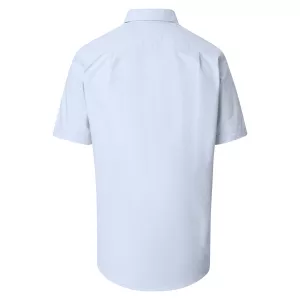 Chemise casual Oxford bleu clair col boutonné-3XL
