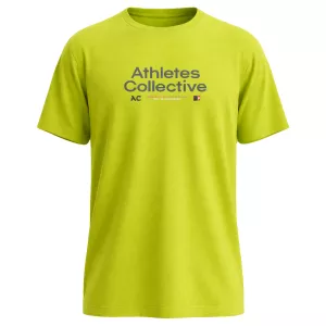 T-shirt Lime motif Athletes Collective