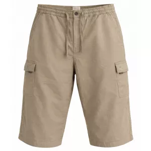 Pantacourt cargo sable comfort fit 