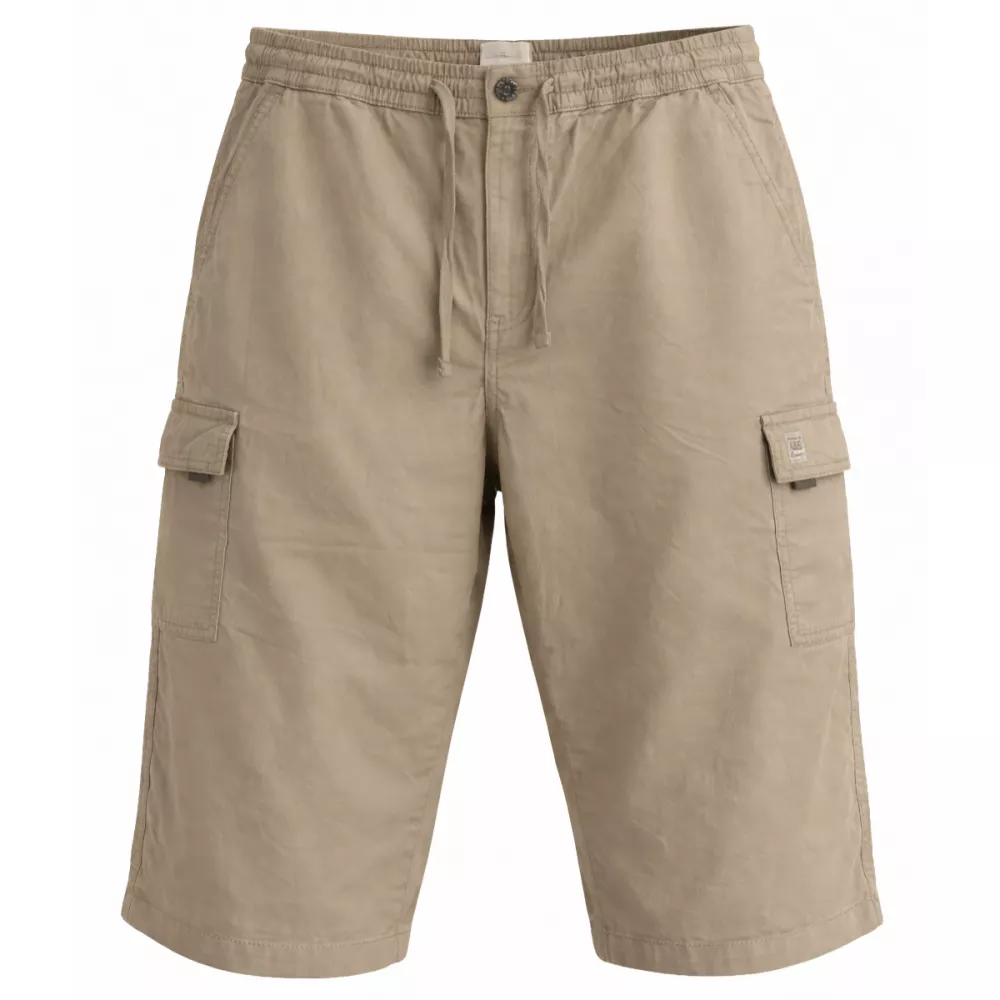 Pantacourt cargo sable comfort fit -5XL