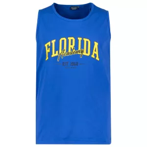 Débardeur bleu royal imprimé Florida Academy