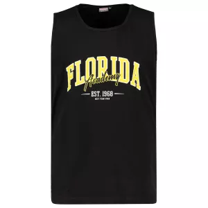 Débardeur noir imprimé Florida Academy
