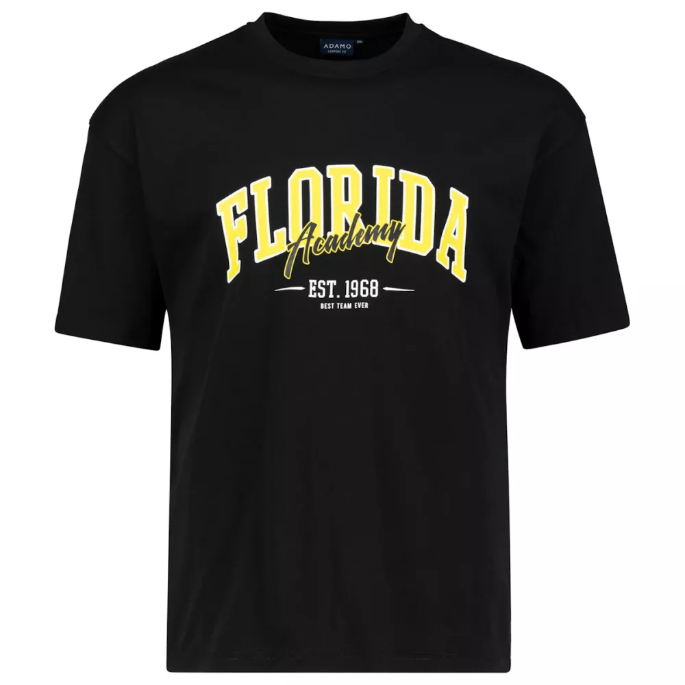 T-shirt ADAMO noir imprimé Florida Academy-8XL