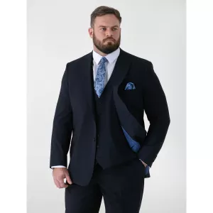 Veste costume D555 TED bleu marine-P56