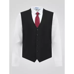 Gilet costume stretch D555 TED noir-P52