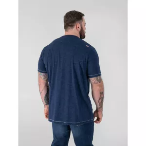 T-shirt D555 Grumpy Old Man bleu Reno-7XL
