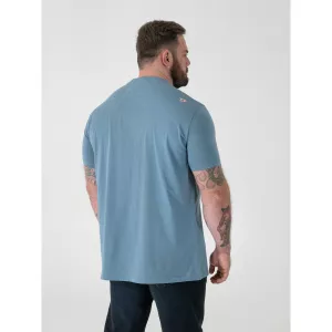 T-shirt D555 skull barbu bleu sarcelle  -8XL