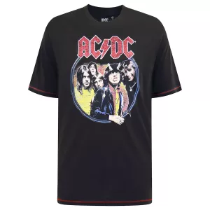 T-shirt AC/DC Highway To Hell noir délavé