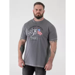 T-shirt D555 Gas Monkey garage Gris-3XL