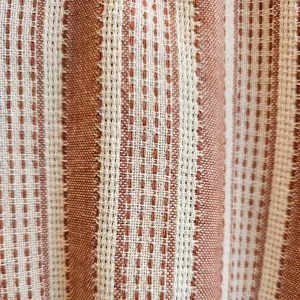 Chemise col cubain rayée bois de rose-6XL