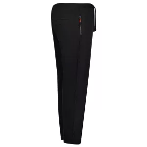 Pantalon jogging ADAMO noir zippé confort-7XL
