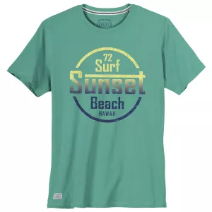 T-shirt Redfield Sunset Beach vert piscine