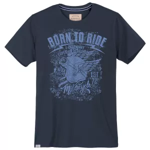 T-shirt Redfield Motorcycle vintage denim foncé