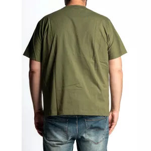 T-shirt humour bière vert olive-5XL