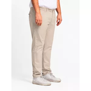 Pantalon chino stretch sable clairt élégant-E70