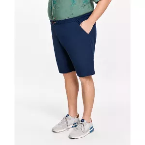Bermuda confort bleu marine-8XL